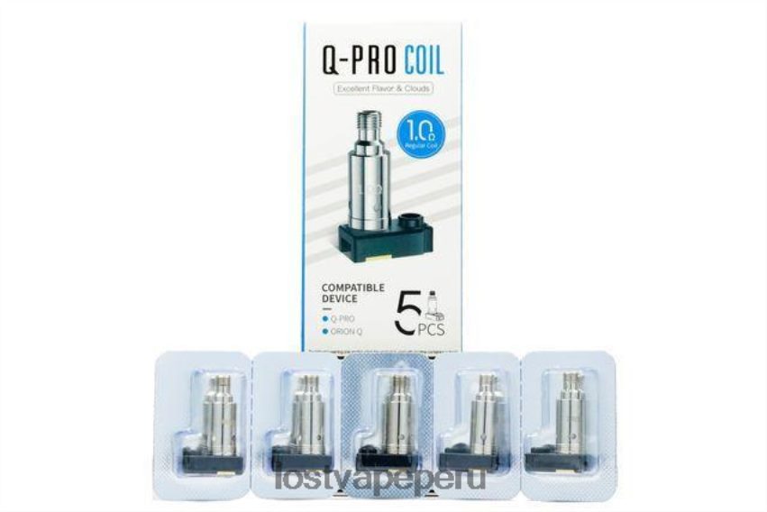 Lost Vape Contact Peru - HZ044409 Lost Vape Orion bobinas q-pro (paquete de 5) 1.ohm