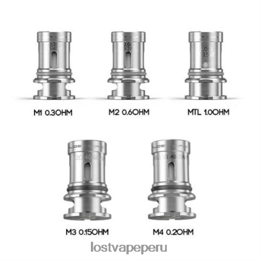 Lost Vape Disposable - HZ044346 Lost Vape Ultra bobinas de impulso (paquete de 5) m1 v2 0.3ohm