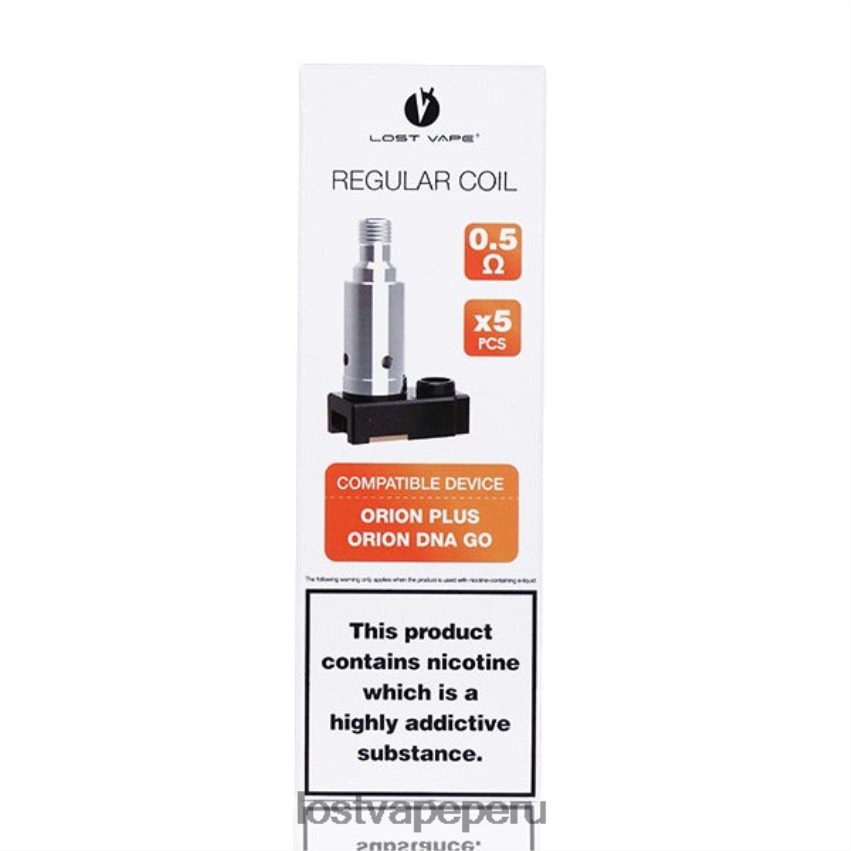Lost Vape Disposable - HZ04436 Lost Vape Orion más bobinas de reemplazo de ADN (paquete de 5) 0,25 ohmios