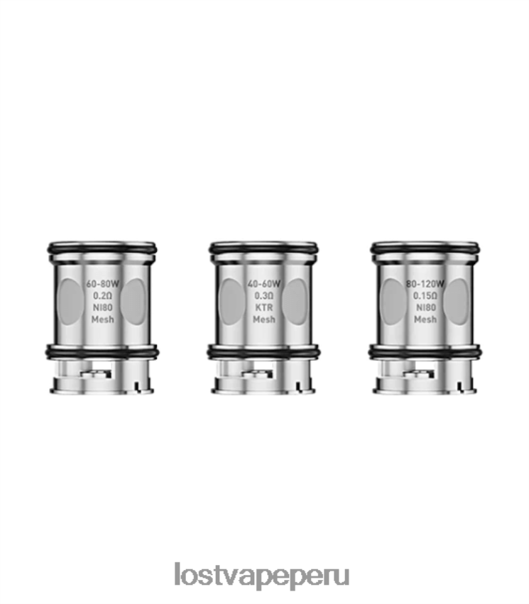 Lost Vape Flavors - HZ04410 Lost Vape UB bobina máxima (paquete de 3) 0,15 ohmios