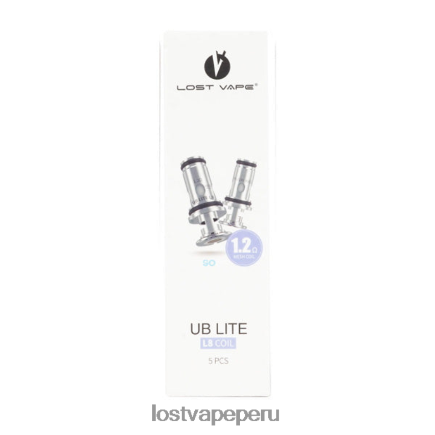 Lost Vape Peru - HZ044121 Lost Vape UB bobinas ligeras (paquete de 5) bobina l8 1.2ohm