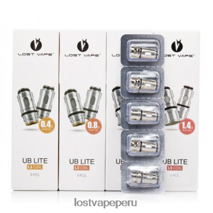 Lost Vape Review Peru - HZ0445 Lost Vape UB bobinas ligeras (paquete de 5) l1 0,4 ohmios