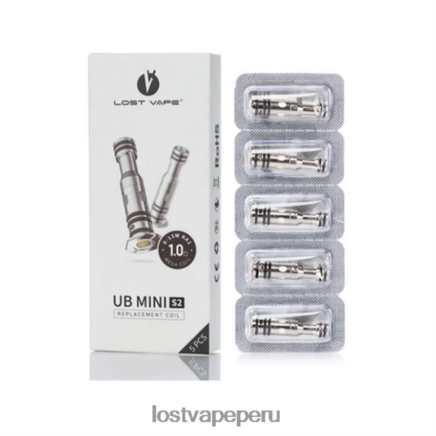 Lost Vape Wholesale - HZ044134 Lost Vape UB mini bobinas de repuesto (paquete de 5) 1.ohm