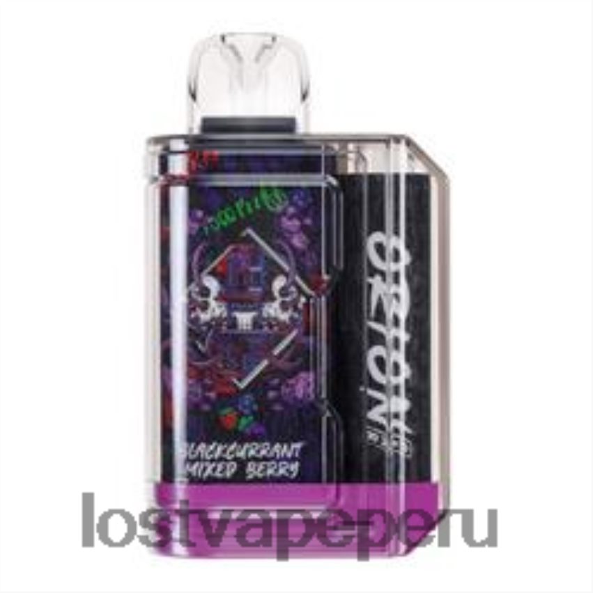 Lost Vape Contact Peru - HZ04469 Lost Vape Orion barra desechable | 7500 bocanadas | 18ml | 50 mg bayas mixtas de grosella negra