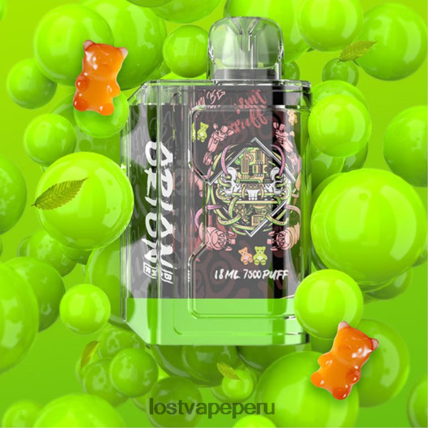 Lost Vape Contact Peru - HZ04479 Lost Vape Orion barra desechable | 7500 bocanadas | 18ml | 50 mg osito de goma