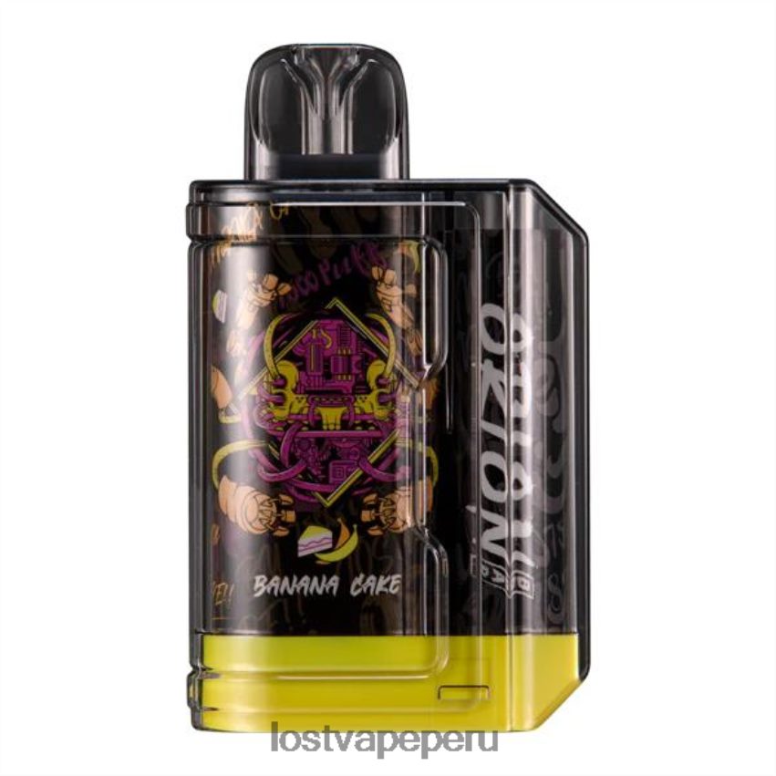 Lost Vape Disposable - HZ04456 Lost Vape Orion barra desechable | 7500 bocanadas | 18ml | 50 mg pastel de platano