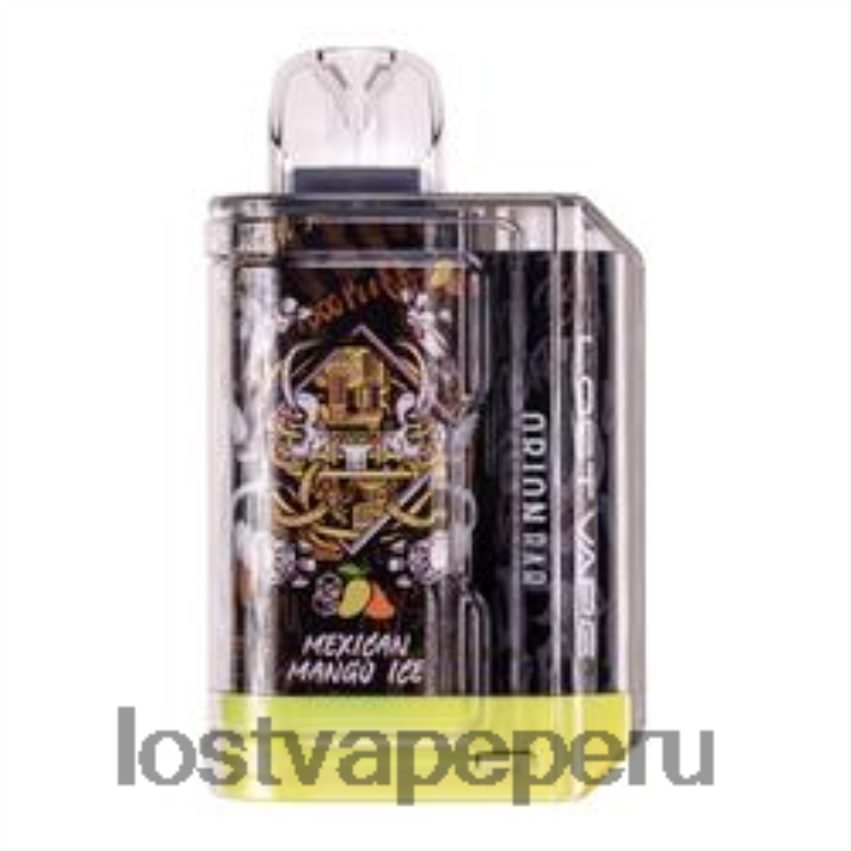 Lost Vape Disposable - HZ04486 Lost Vape Orion barra desechable | 7500 bocanadas | 18ml | 50 mg hielo de mango mexicano