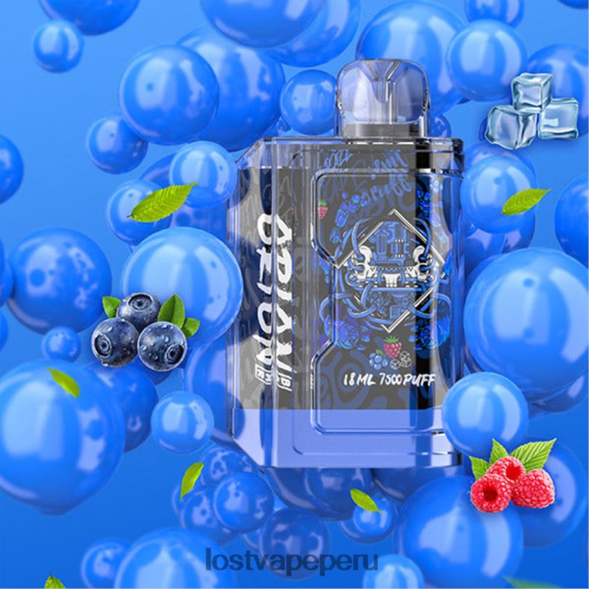 Lost Vape Lima - HZ04482 Lost Vape Orion barra desechable | 7500 bocanadas | 18ml | 50 mg hielo azul