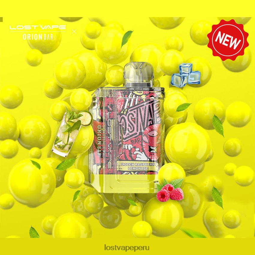 limonada de frambuesa congelada