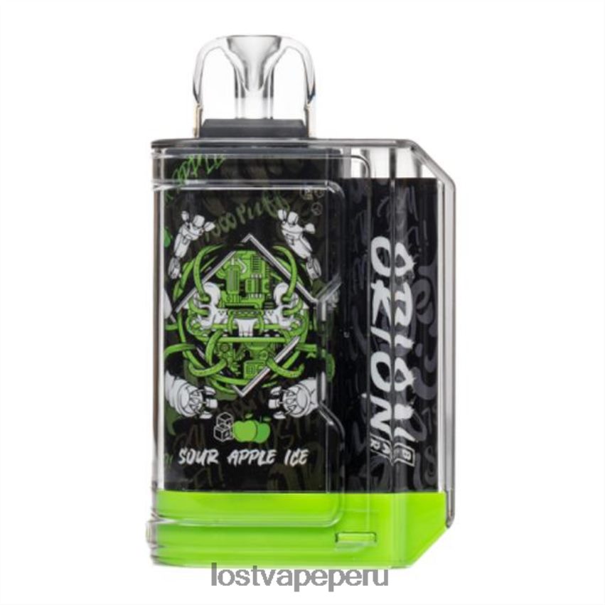 Lost Vape Peru - HZ0441 Lost Vape Orion barra desechable | 7500 bocanadas | 18ml | 50 mg hielo de manzana agria