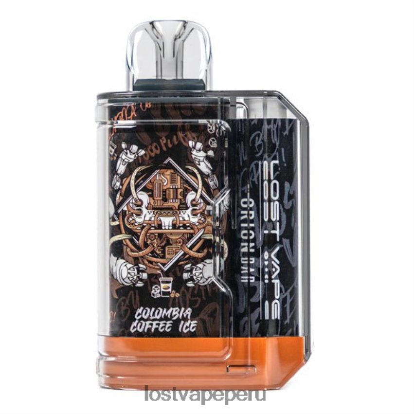 Lost Vape Price Peru - HZ04487 Lost Vape Orion barra desechable | 7500 bocanadas | 18ml | 50 mg hielo de café de columbia