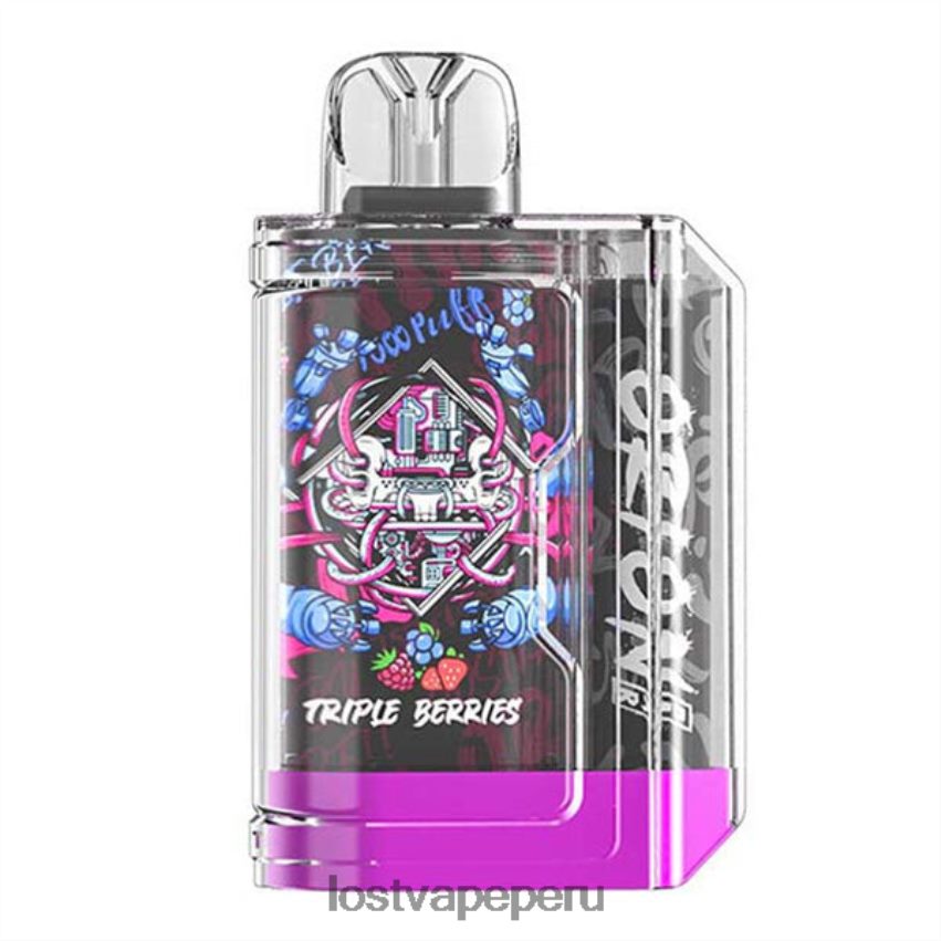 Lost Vape Review Peru - HZ04465 Lost Vape Orion barra desechable | 7500 bocanadas | 18ml | 50 mg bayas triples