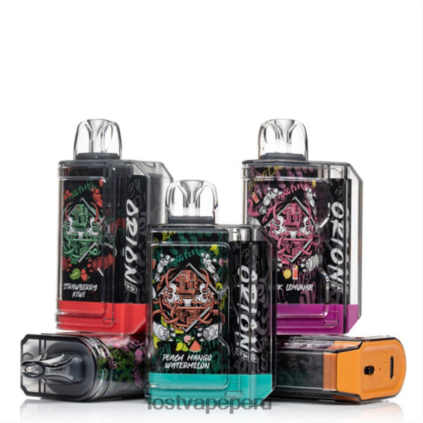 Lost Vape Review Peru - HZ04475 Lost Vape Orion barra desechable | 7500 bocanadas | 18ml | 50 mg arándano rosa menta