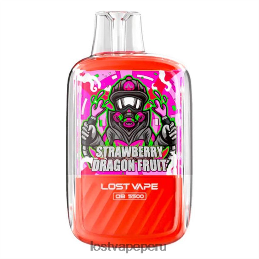 Lost Vape Disposable - HZ044106 Lost Vape Orion ob5500 5500 inhalaciones 14ml 50mg desechables fruta del dragón de fresa