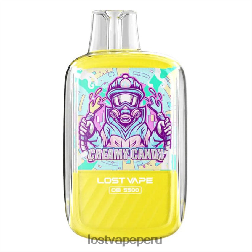 Lost Vape Flavors - HZ044100 Lost Vape Orion ob5500 5500 inhalaciones 14ml 50mg desechables caramelo cremoso