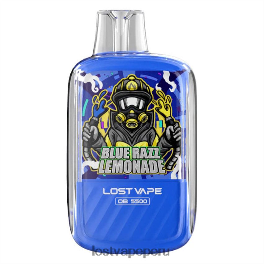 Lost Vape Lima - HZ0442 Lost Vape Orion ob5500 5500 inhalaciones 14ml 50mg desechables limonada azul razz