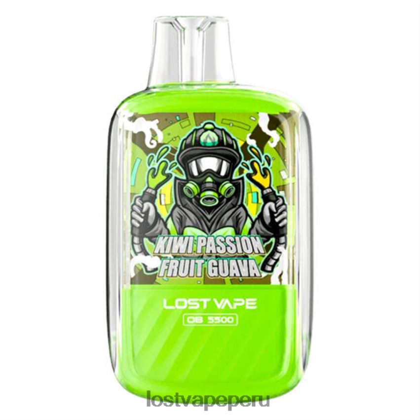 Lost Vape Precio - HZ044103 Lost Vape Orion ob5500 5500 inhalaciones 14ml 50mg desechables kiwi maracuyá guayaba