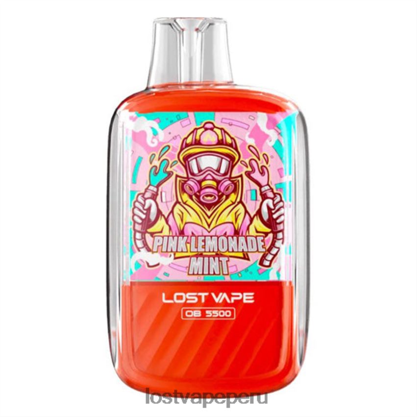 Lost Vape Review Peru - HZ044105 Lost Vape Orion ob5500 5500 inhalaciones 14ml 50mg desechables menta limonada rosa
