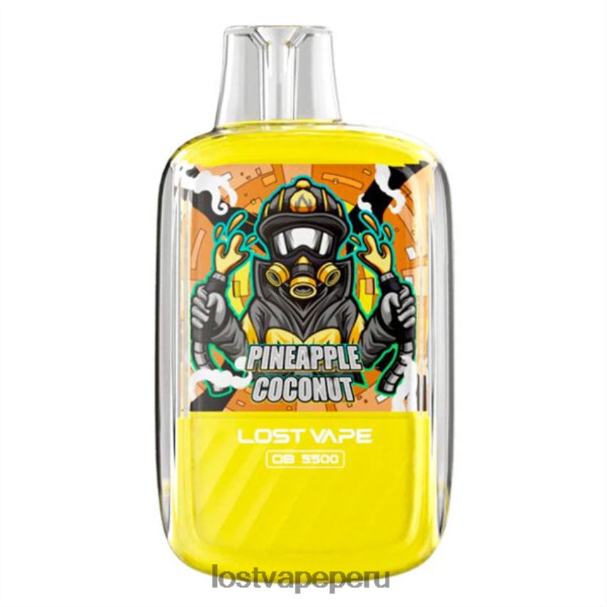 Lost Vape Wholesale - HZ044104 Lost Vape Orion ob5500 5500 inhalaciones 14ml 50mg desechables coco piña
