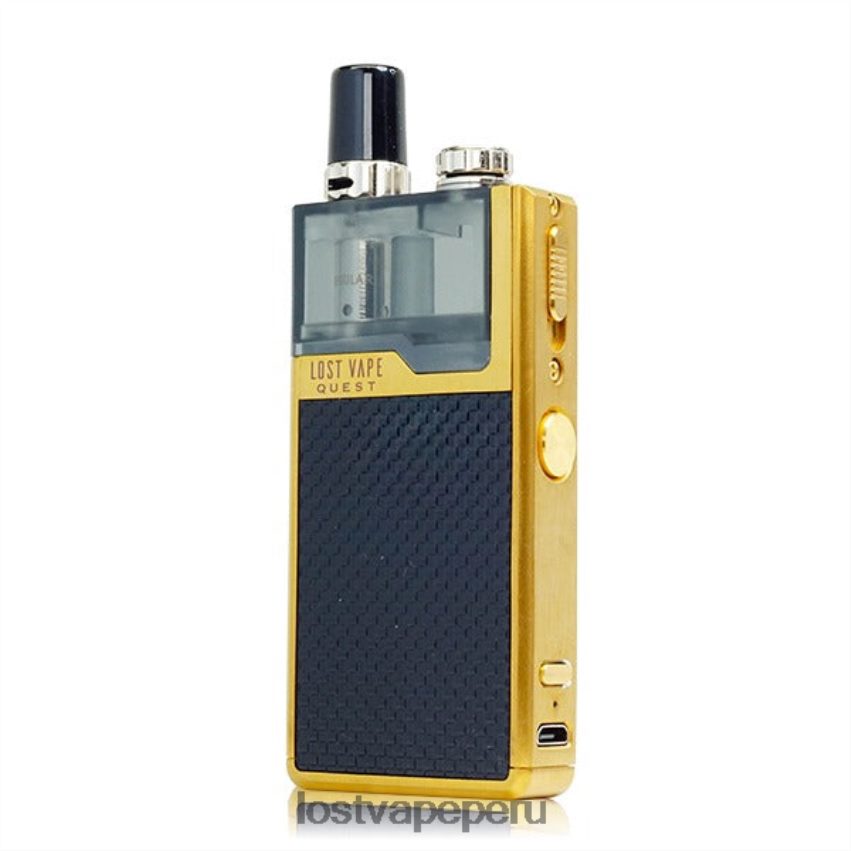Lost Vape Disposable - HZ044466 Lost Vape Quest kit completo del dispositivo orion q pod tejido dorado/negro