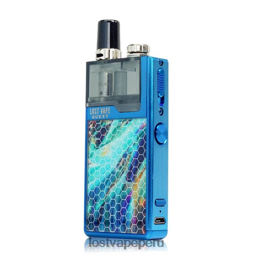 Lost Vape Flavors - HZ044470 Lost Vape Quest kit completo del dispositivo orion q pod azul/aurora