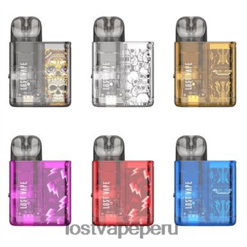 Lost Vape Disposable - HZ044366 Lost Vape URSA Baby kit de cápsulas cuero dorado champagne
