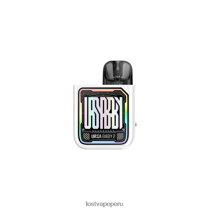 Lost Vape Lima - HZ044352 Lost Vape URSA Baby 2 equipos | sistema de cápsulas laberinto tecnológico blanco/elegante