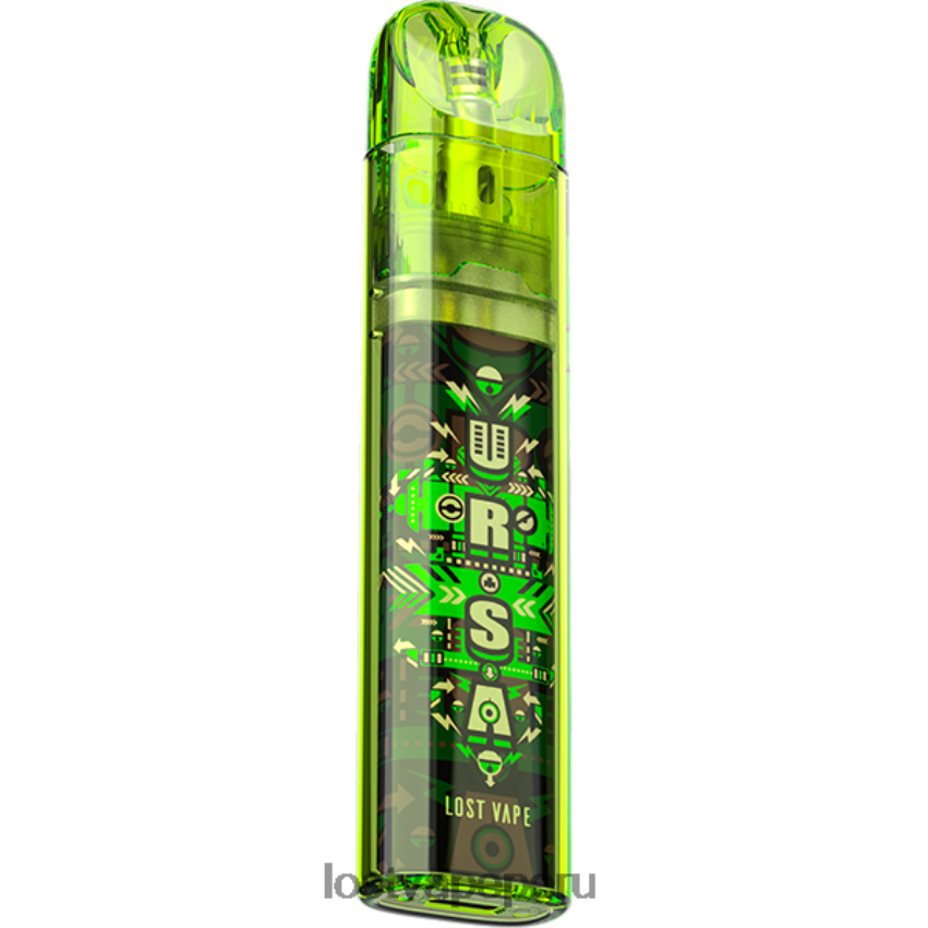 Lost Vape Contact Peru - HZ044259 Lost Vape URSA Nano kit de cápsulas de arte verde lima x arte pachinko