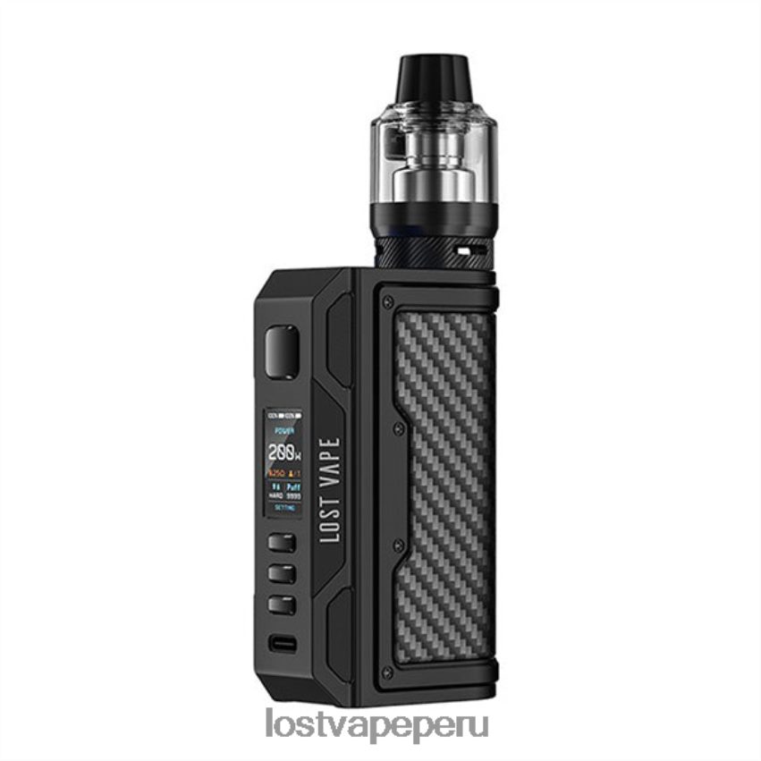 Lost Vape Contact Peru - HZ0449 Lost Vape Thelema kit de búsqueda de 200w negro/fibra de carbono