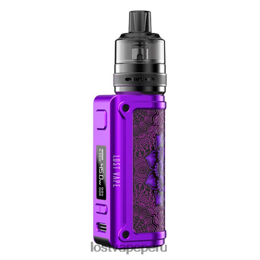 Lost Vape Review Peru - HZ044245 Lost Vape Thelema minikit 45w | tanque de cápsulas ub lite superviviente morado